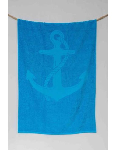 OLI-OL3020-OLIMA „ANCHOR JACQUARD BEACH TOWEL